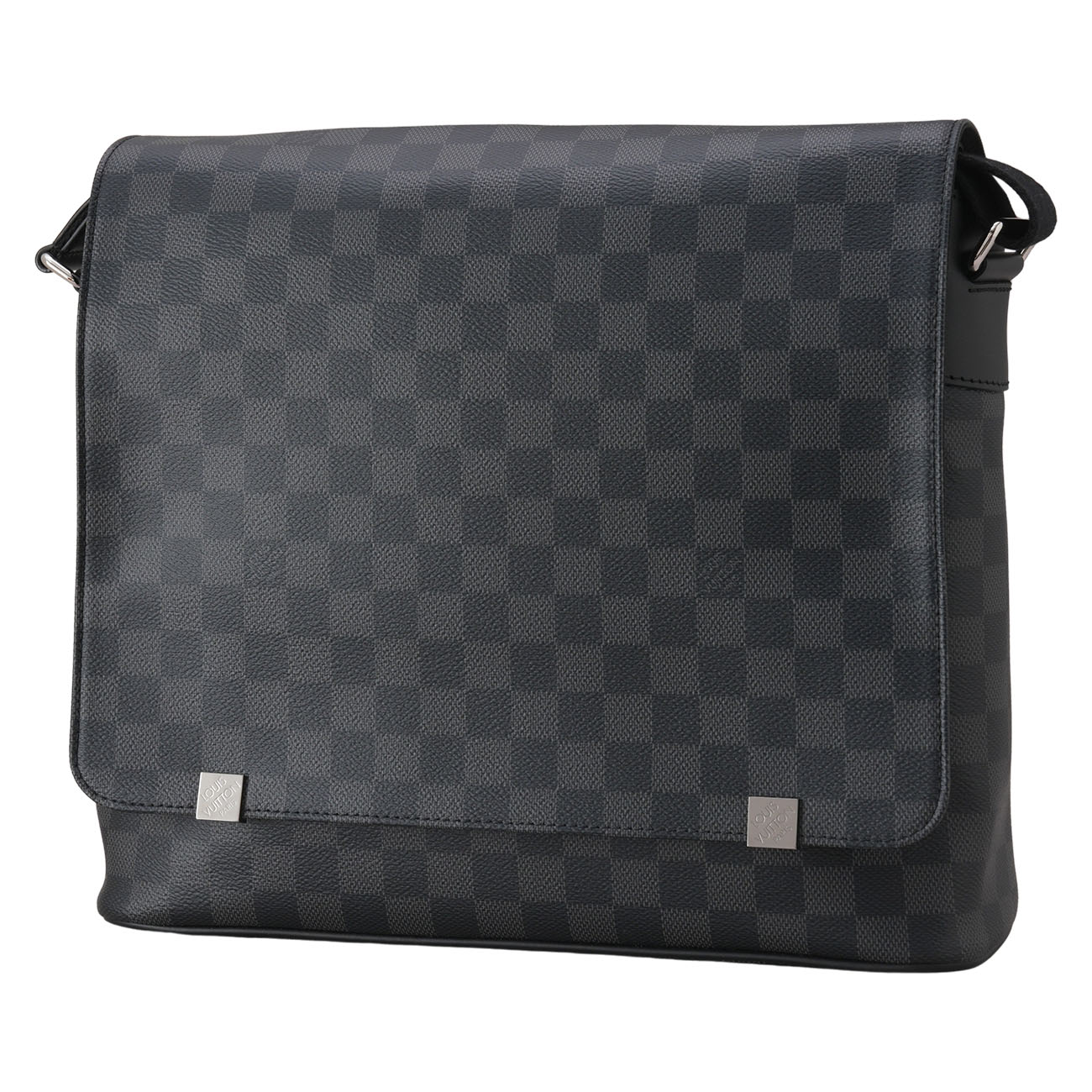 LOUIS VUITTON(USED)루이비통 N41029 다미에 그라파이트 디스트릭트 메신저백 MM
